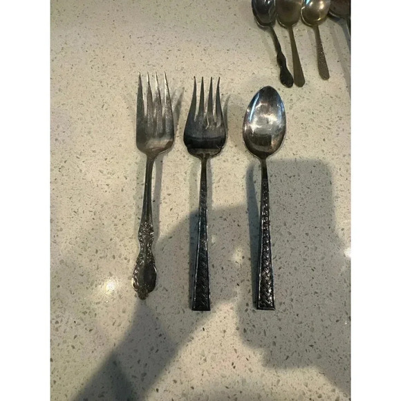 Sliver plate sliverware bundle bq - Picture 6 of 9